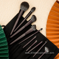 wholesale price wooden handle cosmetic makeup brush set